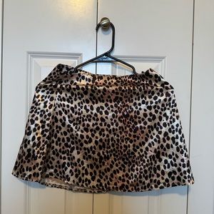 Princess Polly Cheetah Print Mini Skirt Size 4